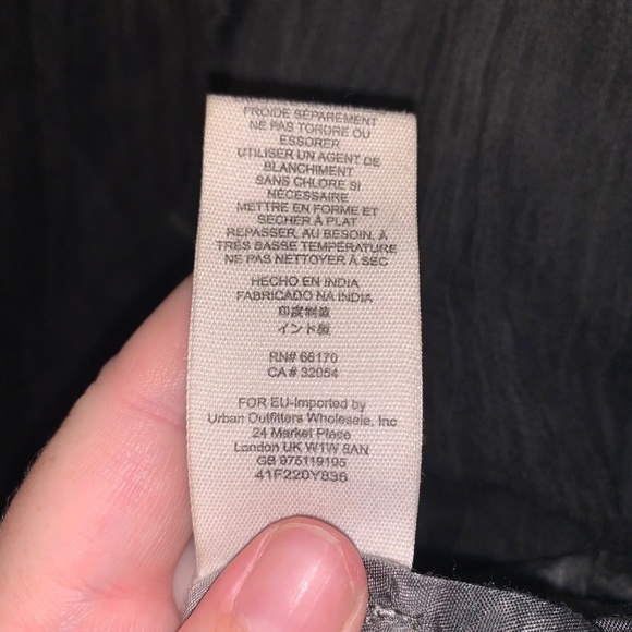 Free People Aphrodite Mini Dress Grey S - Picture 4 of 16